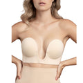 BYE-BRA - BRA WITHOUT HANDLES SHAPE U BLACK CUP A