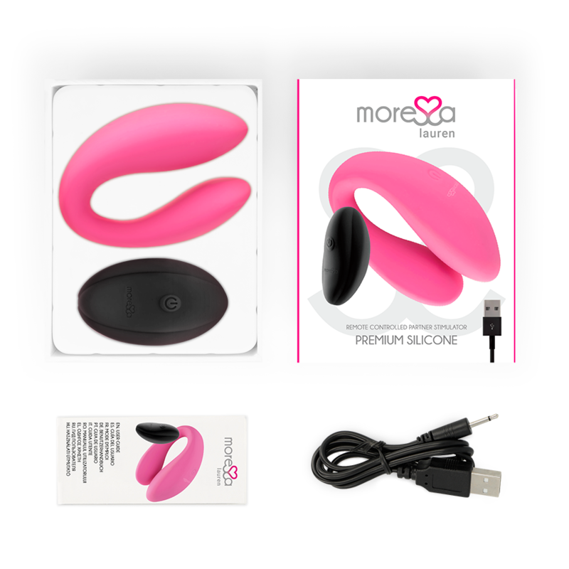 MORESSA - LAUREN REMOTE CONTROL STIMULATOR FOR COUPLES