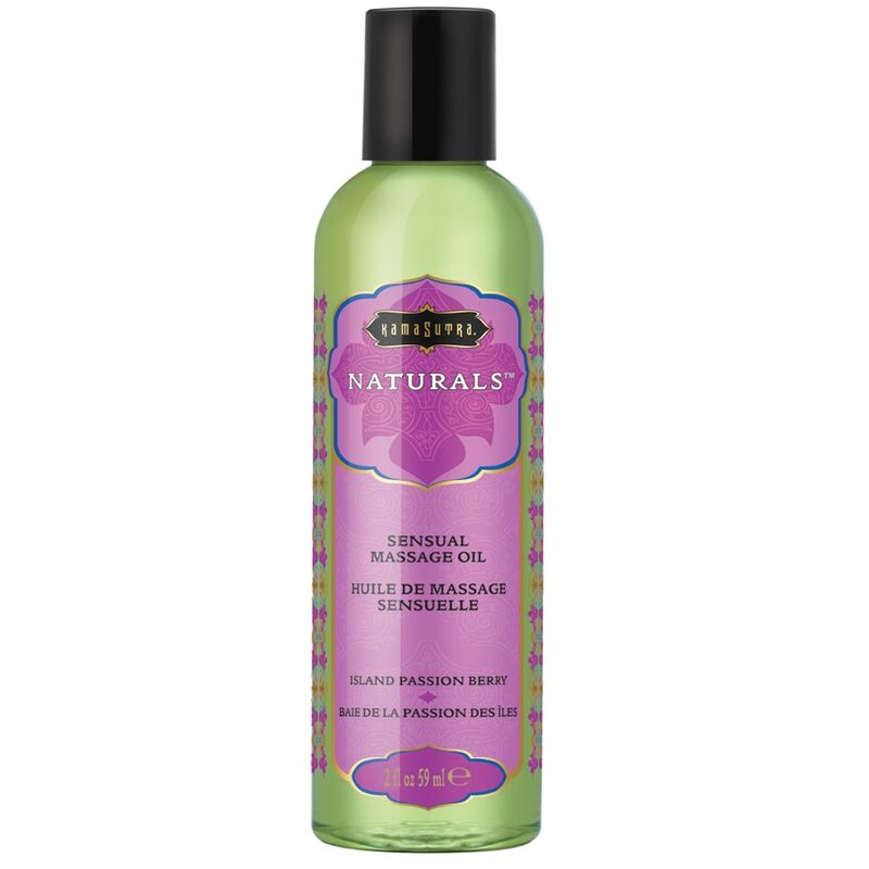 KAMASUTRA - NATURAL MASSAGE OIL ISLAND PASSION BERRY 59 ML