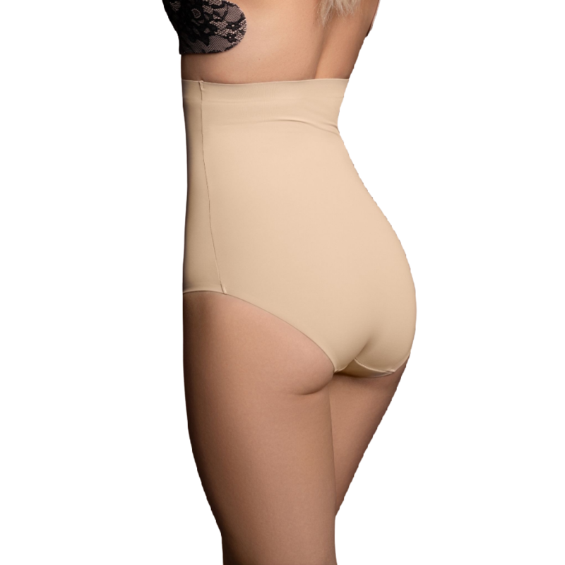 BYE-BRA - GIRDLE SEAMLESS ESTILO PANTIES BLACK SIZE XXL