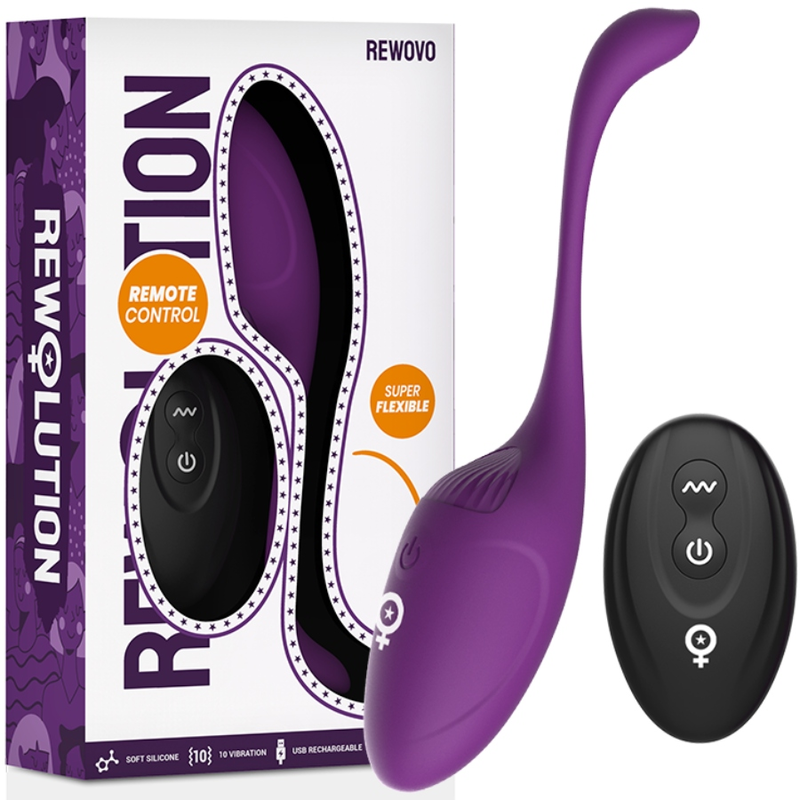 REWOLUTION - REWOVO EGG VIBRATOR REMOTE CONTROL