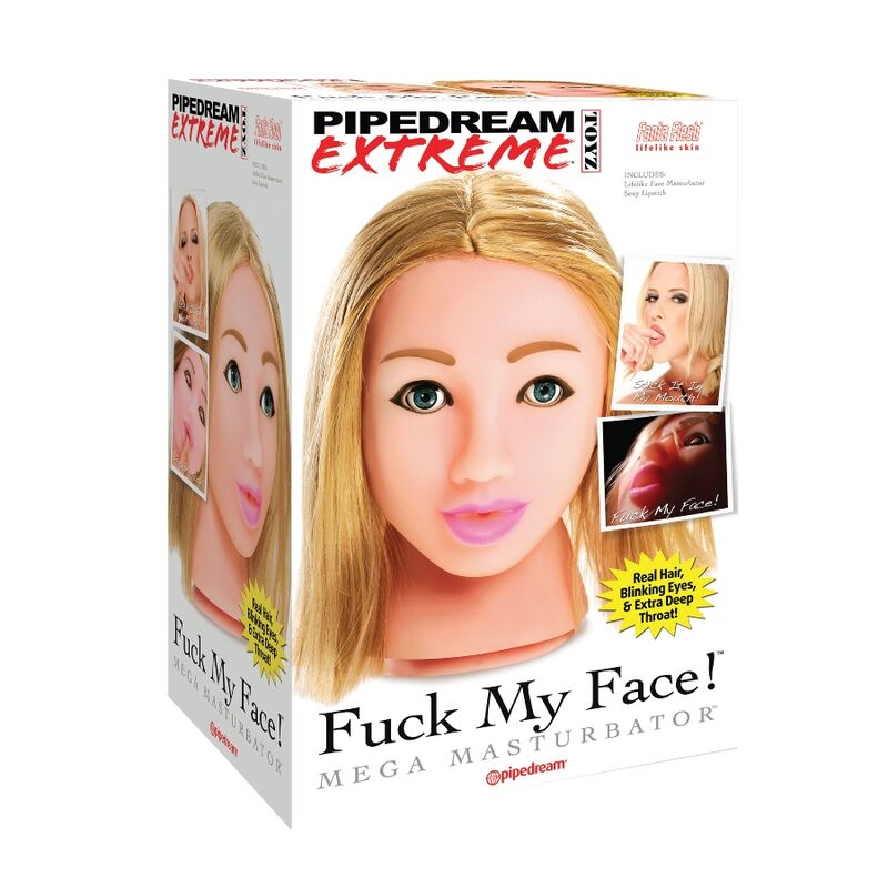 EXTREME TOYZ - FUCK ME MEGA MASTURBATOR BLONDE FACE