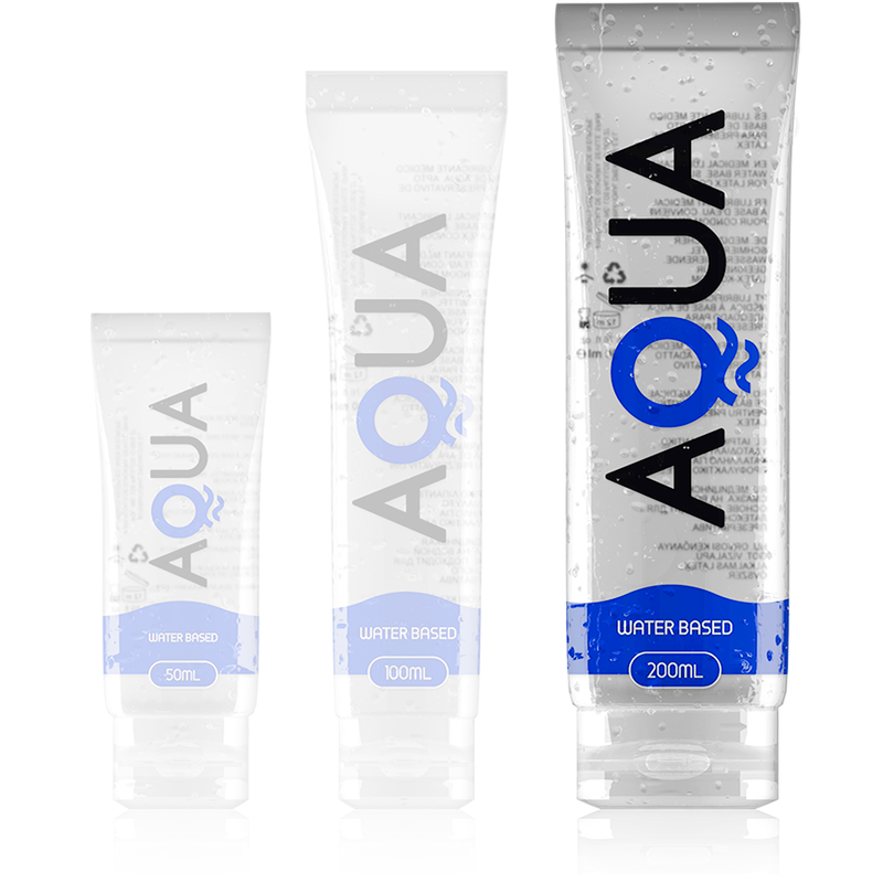 AQUA QUALITY - LUBRICANTE BASE DE AGUA 200 ML