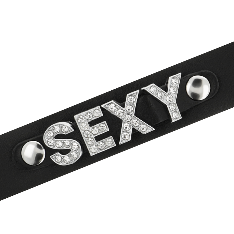 COQUETTE CHIC DESIRE - SEXY VEGAN LEATHER CHOKER