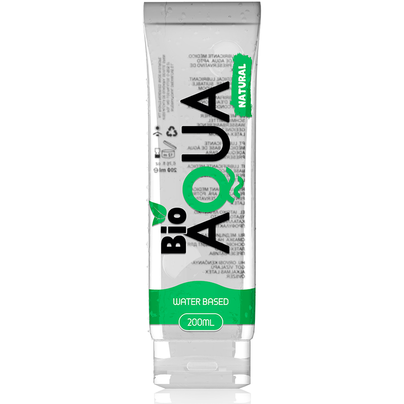 BIOAQUA - LUBRICANT NATURAL INGREDIENTS WATER BASED 200 ML