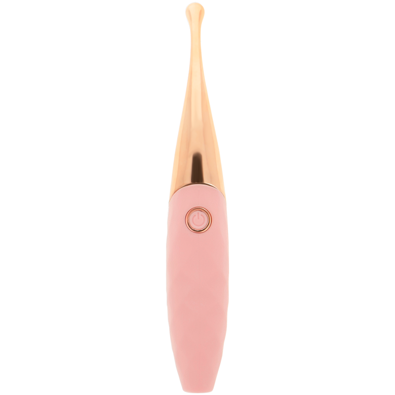 OHMAMA - RECHARGEABLE CLITORIS STIMULATOR 36 PINK-PINKGOLD MODES