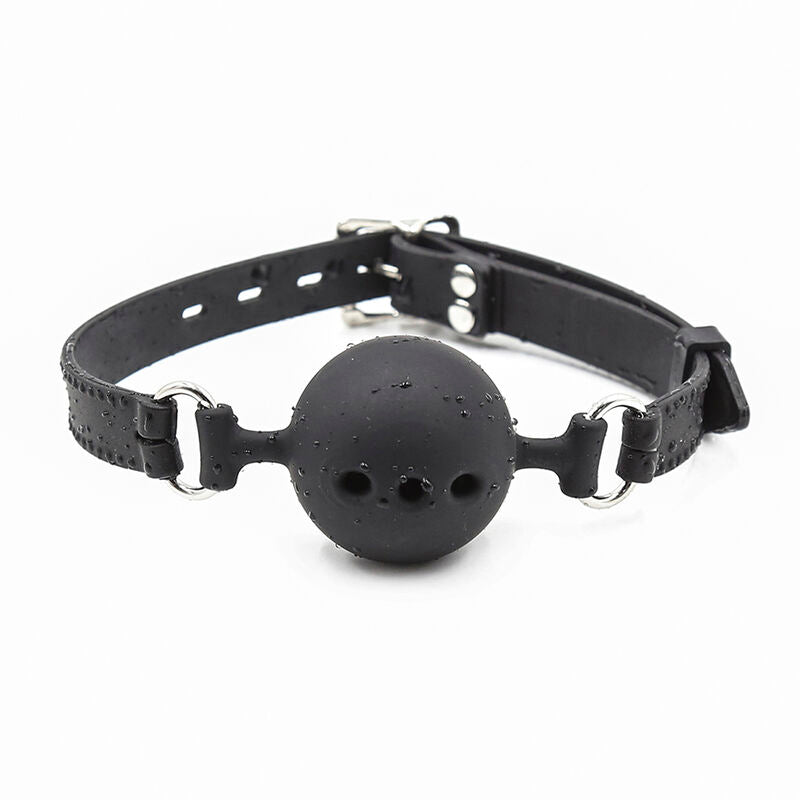 OHMAMA FETISH - BREATHABLE SILICONE BALL GAG SIZE L