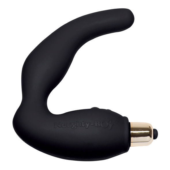 ROCKS-OFF - NAUGHTY-BOY MASCULINO G-SPOT MASSAGER 7 V PRETO