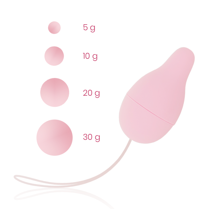 OHMAMA - PELVIC FLOOR DEVELOPER KEGEL WEIGHT SYSTEM