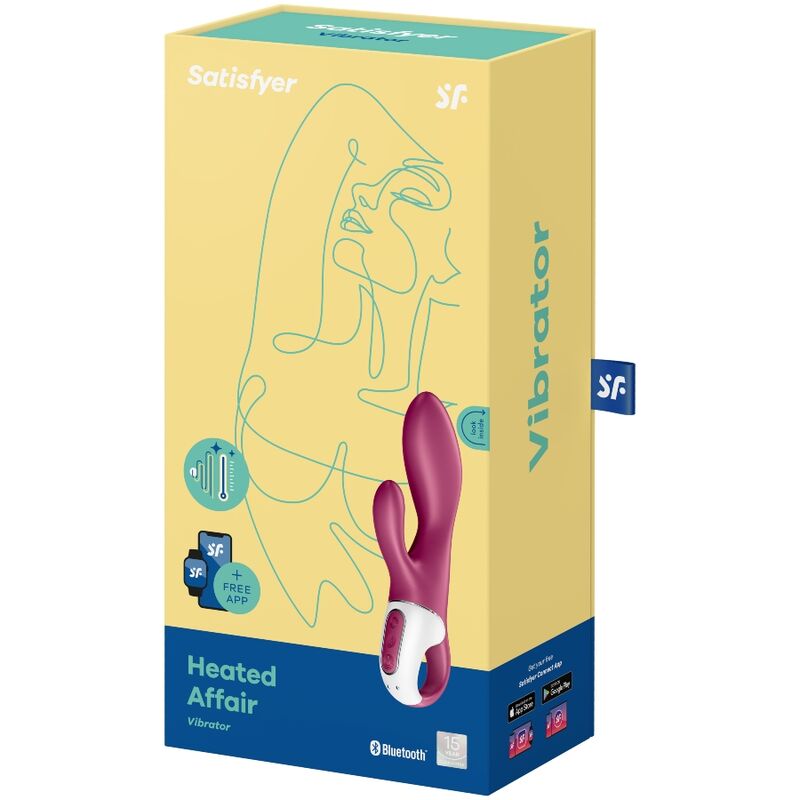 SATISFYER - HEATED AFFAIR GSPOT VIBRATOR