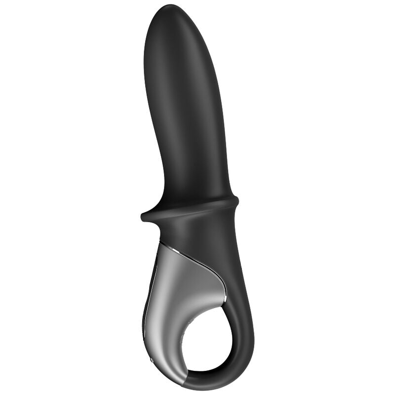 SATISFYER - HOT PASSION ANAL VIBRATOR APP BLACK