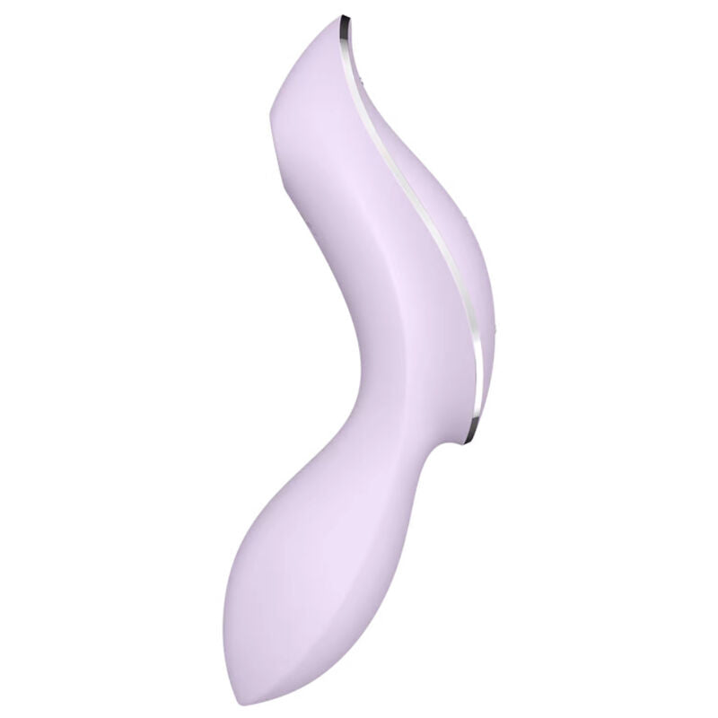 SATISFYER - CURVY TRINITY 2 AIR PULSE VIBRATOR BLACK