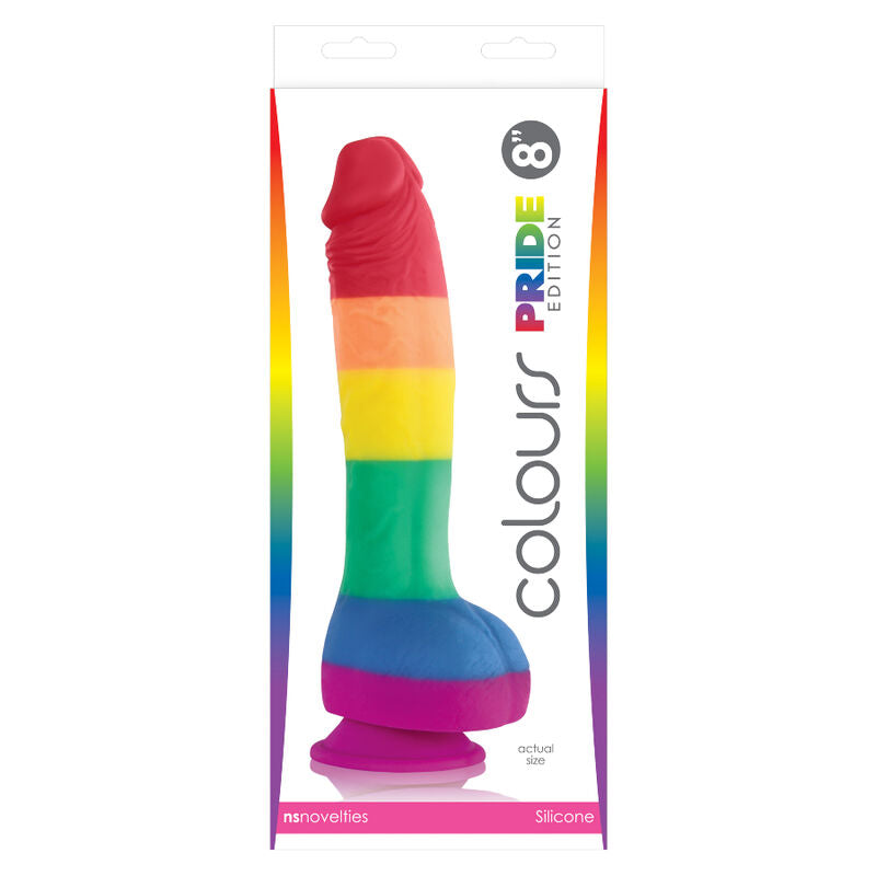 PRIDE - LGBT FLAG DILDO 19 CM