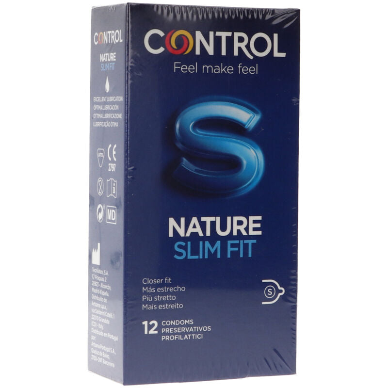 CONTROL - NATURE SLIM FIT 12 UNITS