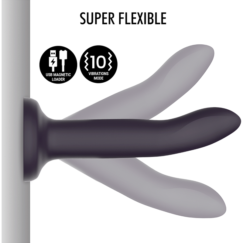 MYTHOLOGY - DUMAN MYSTIC DILDO M - VIBRATOR COMPATIBLE WITH WATCHME WIRELESS TECHNOLOGY