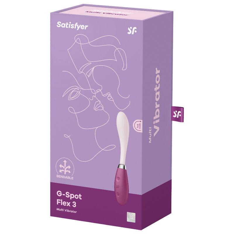 SATISFYER - G-SPOT FLEX 3 MULTI VIBRATOR GREY