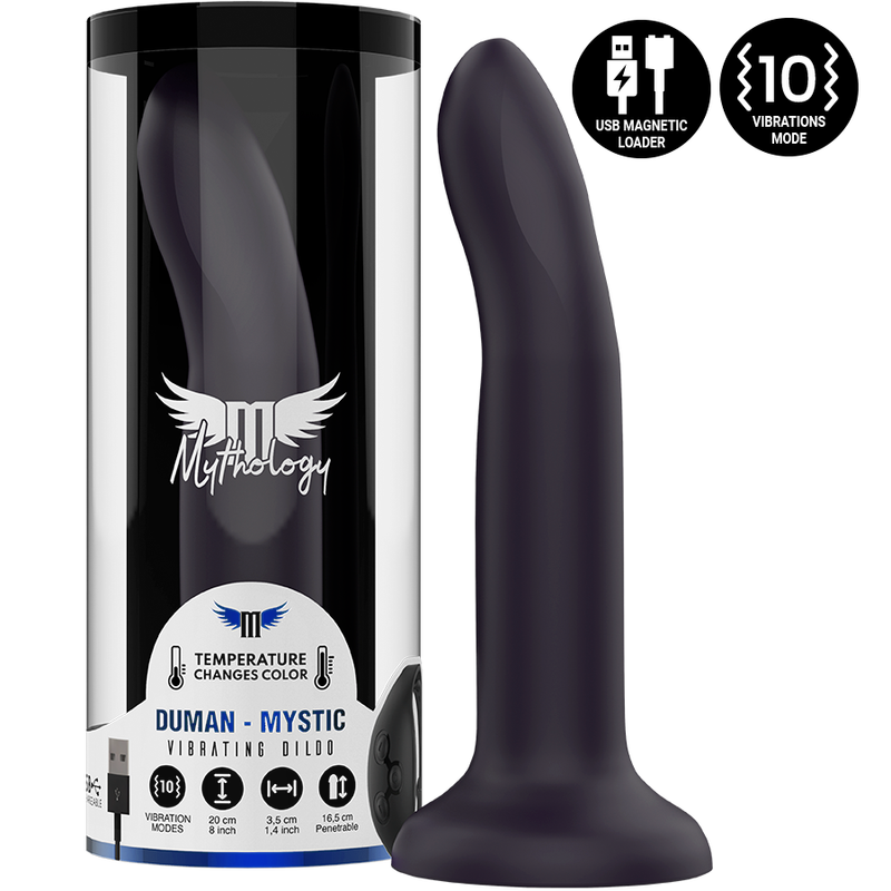 MYTHOLOGY - DUMAN MYSTIC DILDO L - VIBRATOR COMPATIBLE WITH WATCHME WIRELESS TECHNOLOGY