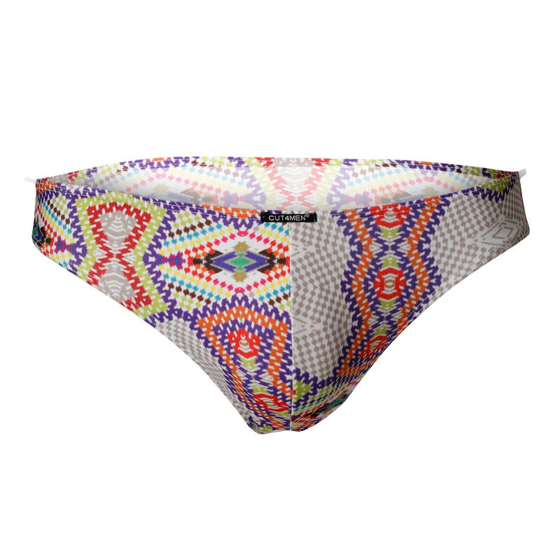 CUT4MEN - LOW RISE BRIEF AZTEC L