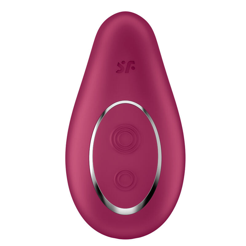 SATISFYER - DIPPING DELIGHT LAY-ON VIBRATOR RED