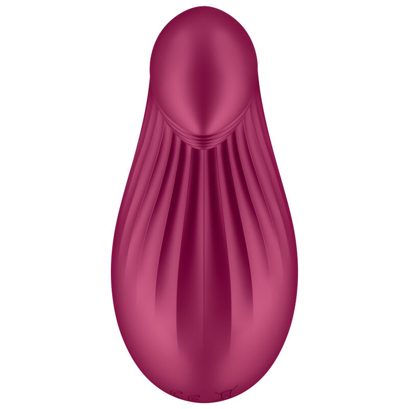 SATISFYER - DIPPING DELIGHT LAY-ON VIBRATOR RED