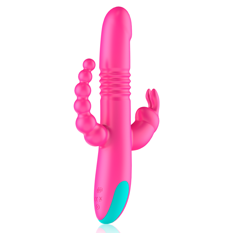 HAPPY LOKY - DONALD TRIPLE STIMULATION: ANAL, G-SPOT & CLITORAL WATCHME WIRELESS TECHNOLOGY COMPATIBLE