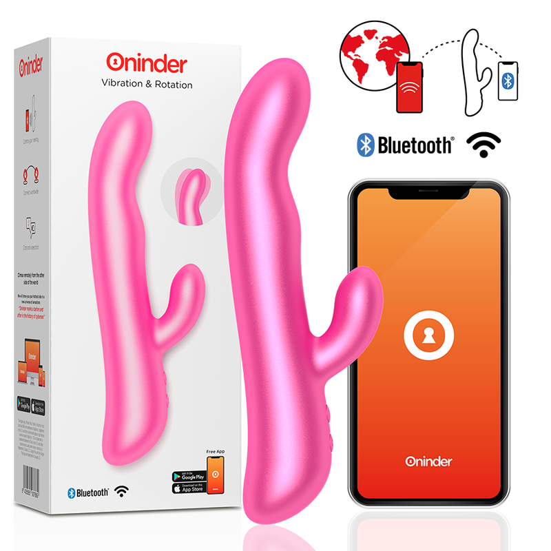 ONINDER - OSLO VIBRATION & ROTATION BLACK - FREE APP