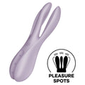 SATISFYER - THREESOME 2 VIBRATOR BLACK