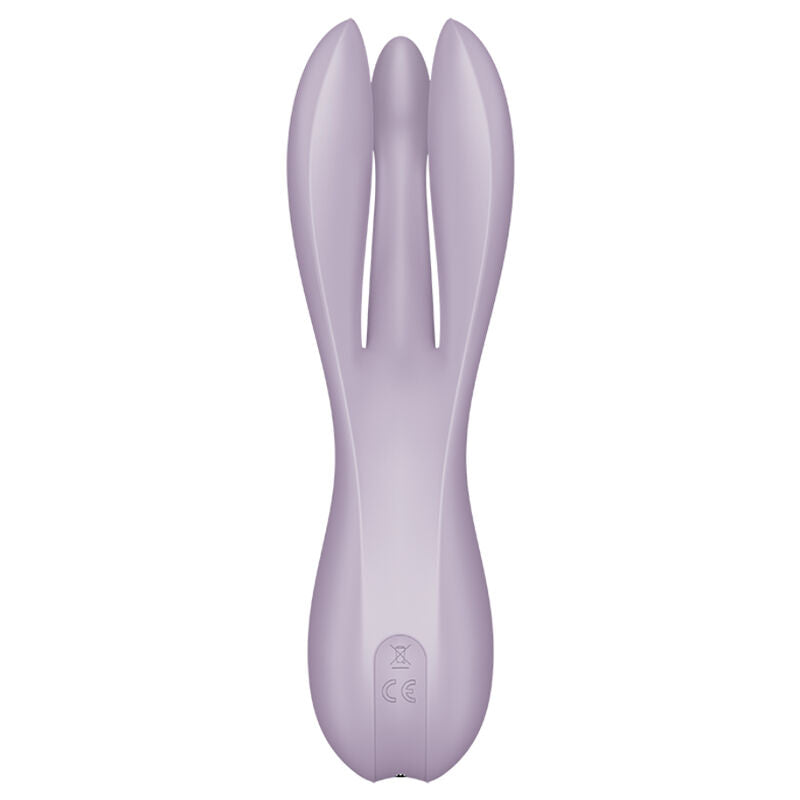 SATISFYER - THREESOME 2 VIBRATOR BLACK