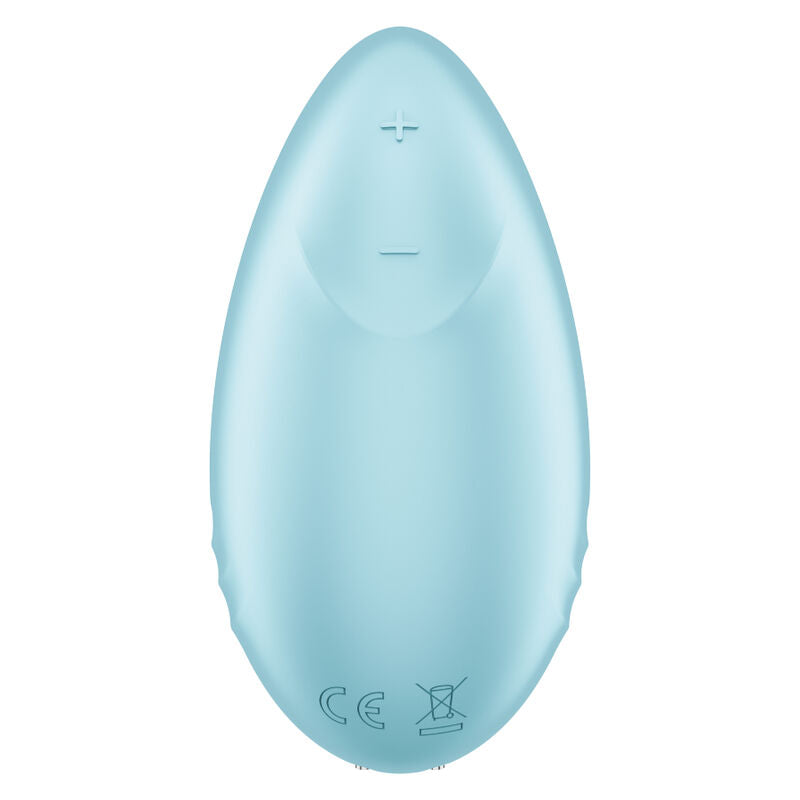 SATISFYER - TROPICAL TIP LAY-ON VIBRATOR BLUE