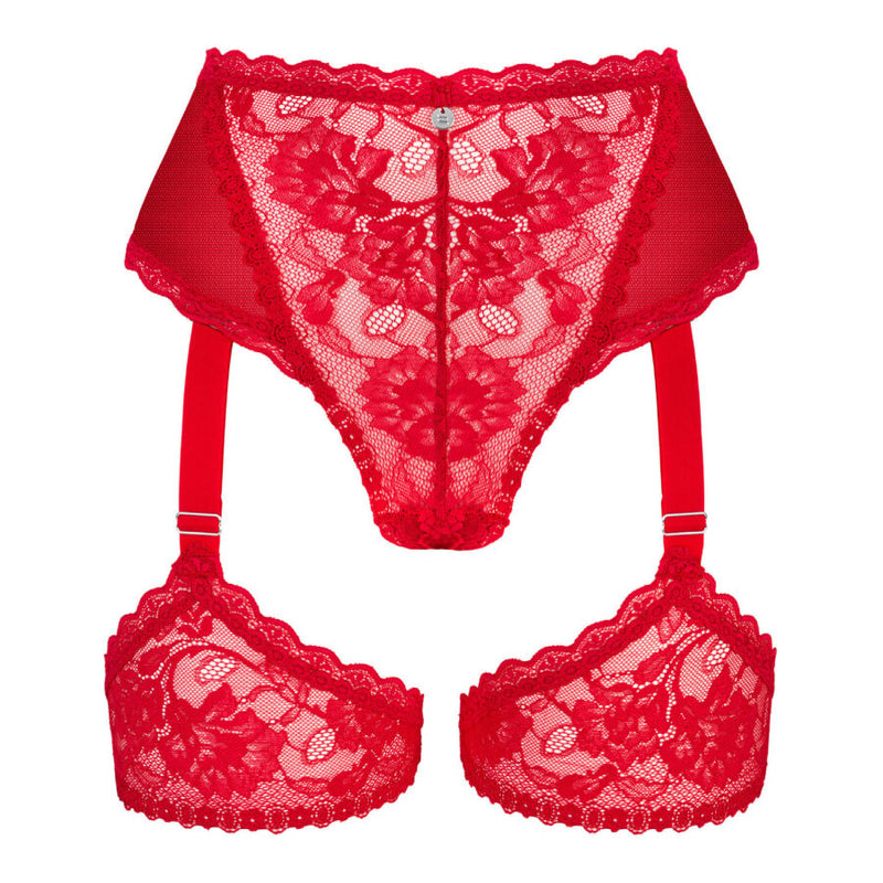 OBSESSIVE - BELOVYA GARTER PANTIES XS/S