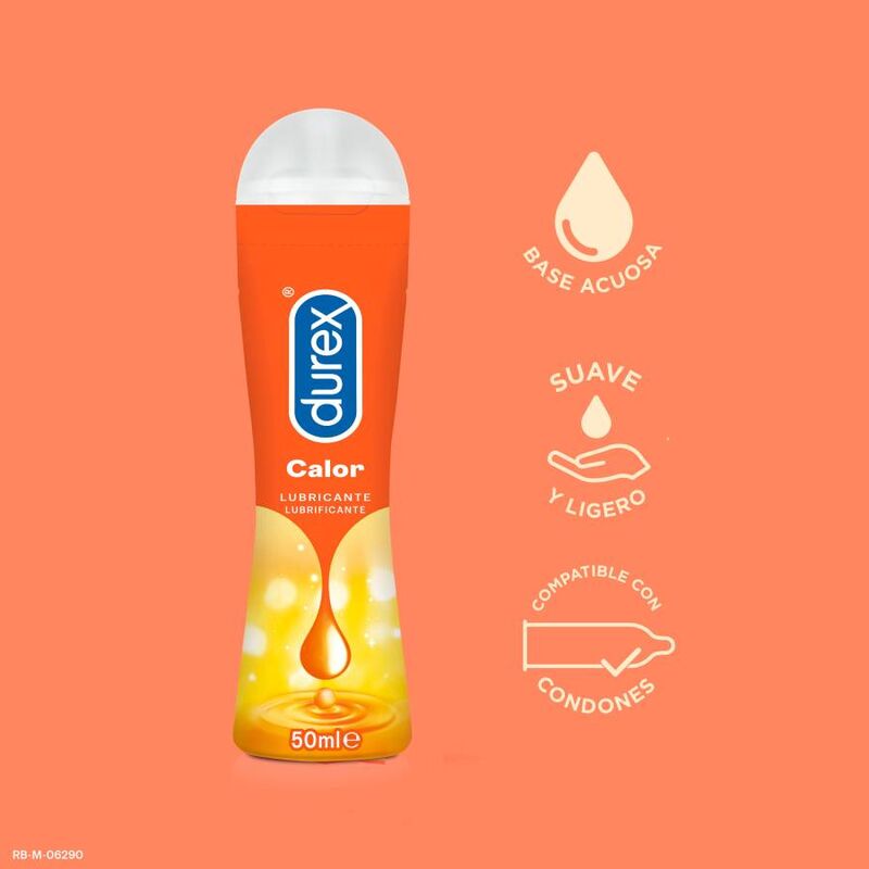 DUREX - LUBRIFICANTE EFEITO CALOR DUREX PLAY 50 ML