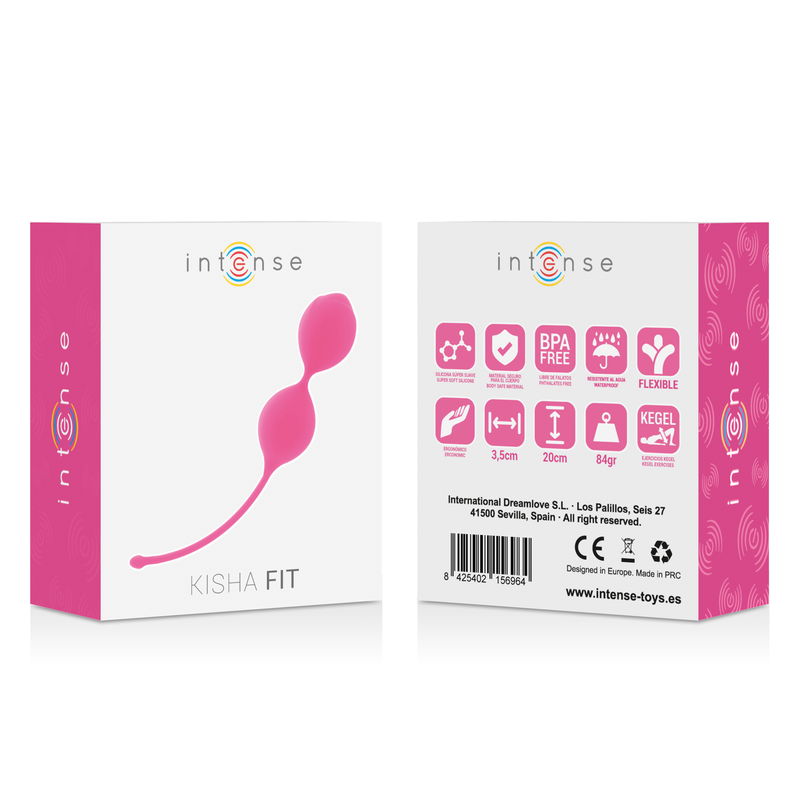 INTENSE - KISHA FIT SILICONE KEGEL FUCHSIA