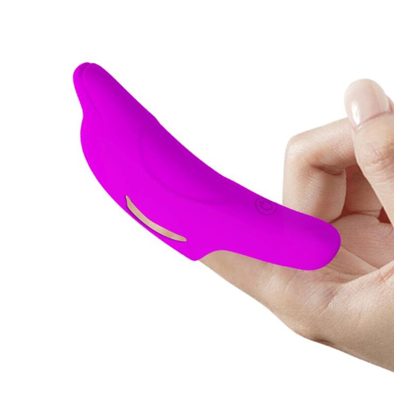 PRETTY LOVE - DELPHINI POWERFUL PURPLE FINGER STIMULATOR