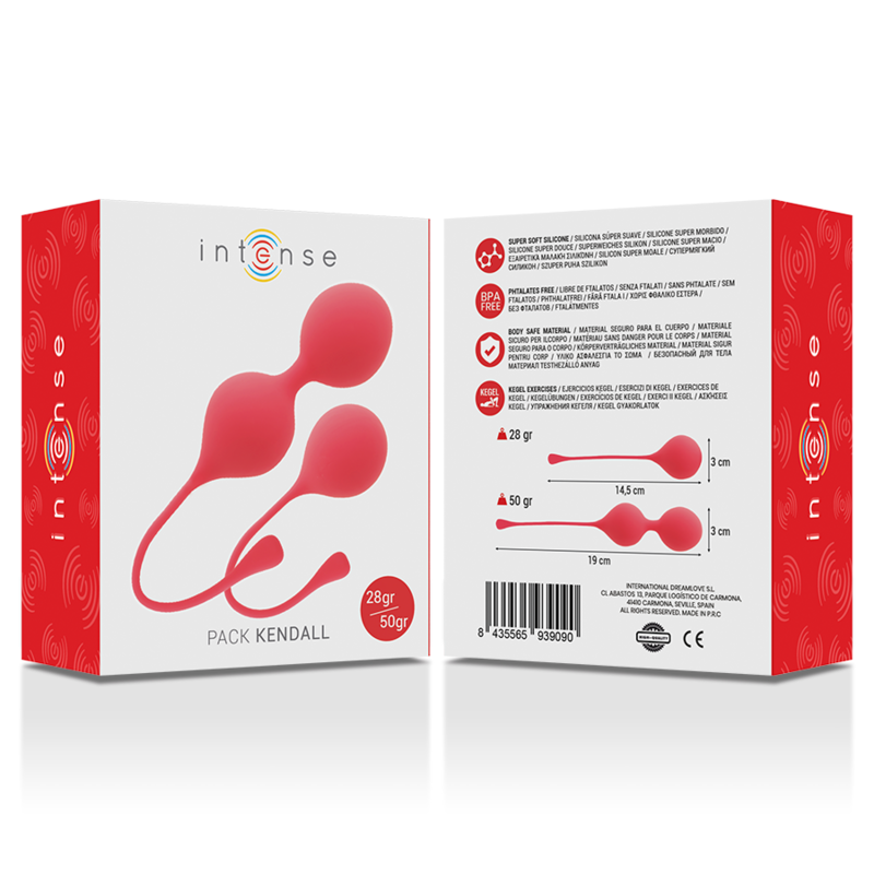 INTENSE - KEGEL BALLS PACK KENDALL RED