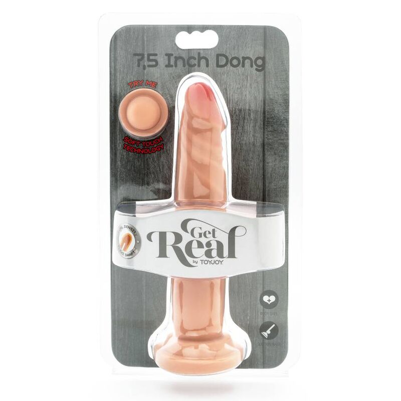 GET REAL - DUAL DENSITY DONG 19 CM SKIN