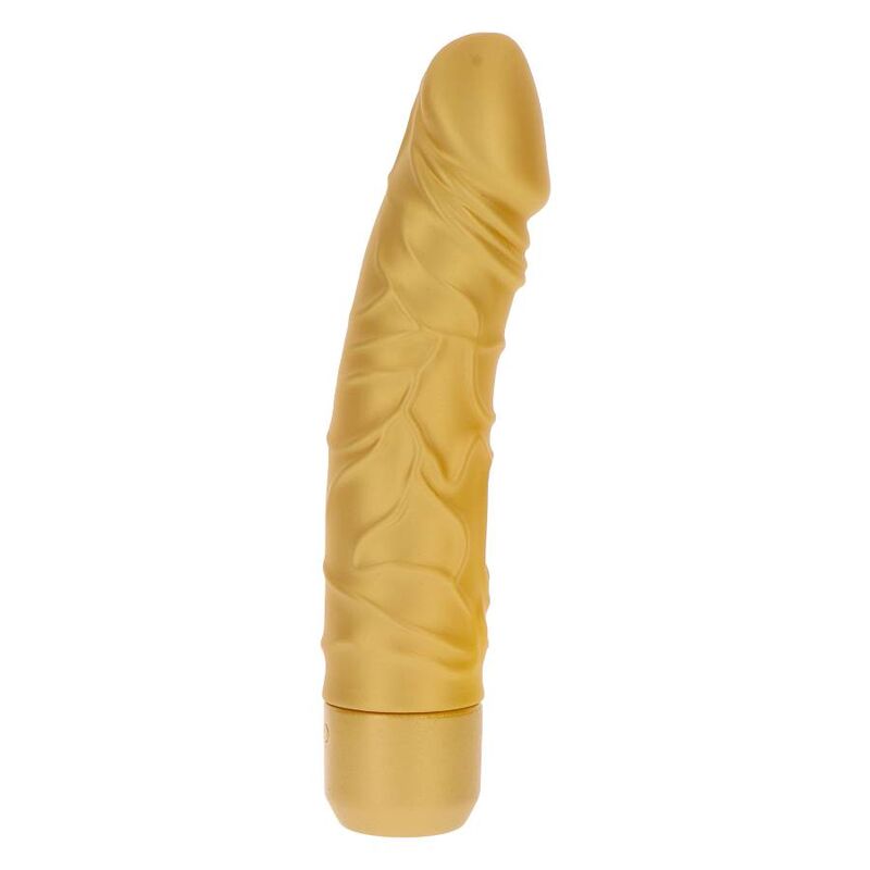 GET REAL - GOLD DICKER ORIGINAL VIBRATOR GOLD