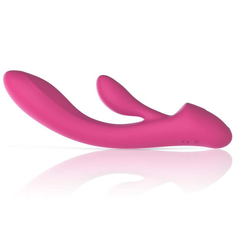 INTENSE - LUIGI RABBIT VIBRATOR PINK LIQUID SILICONE