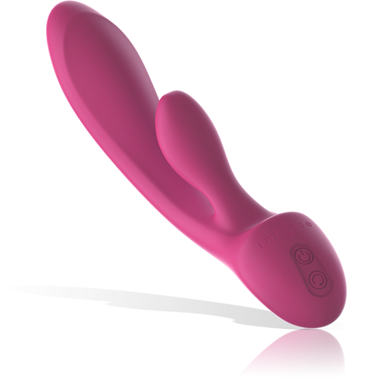 INTENSE - LUIGI RABBIT VIBRATOR PINK LIQUID SILICONE