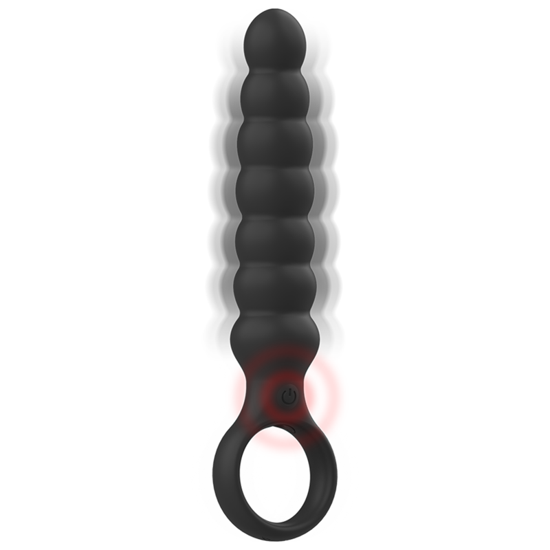 BLACK&SILVER - BOB POWERFUL SILICONE ANAL DILATOR