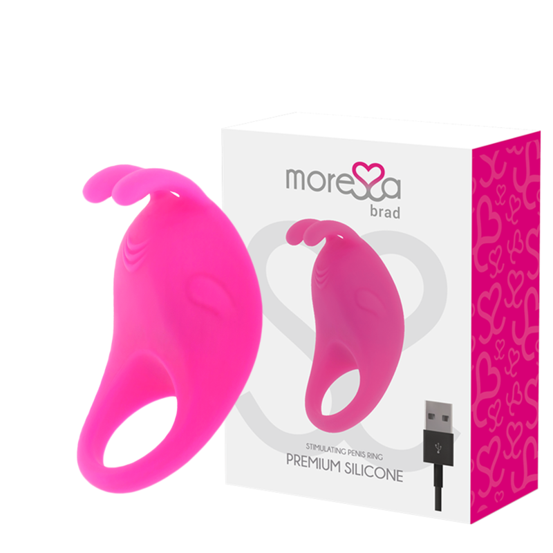 MORESSA - BRAD PREMIUM SILICONE RECARREGVEL ROSA