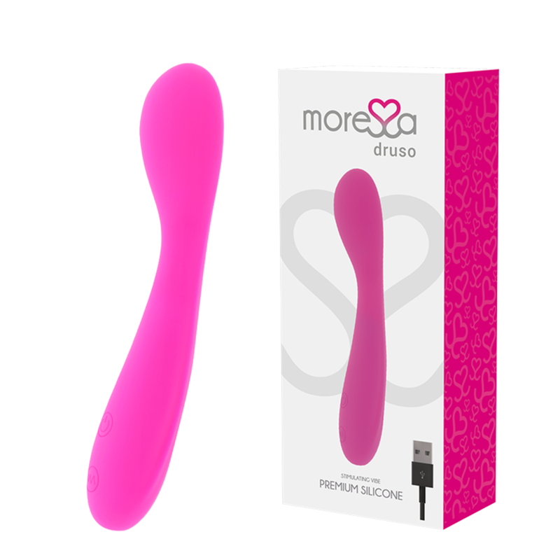 MORESSA - DRUSO PREMIUM SILICONE RECARREGVEL