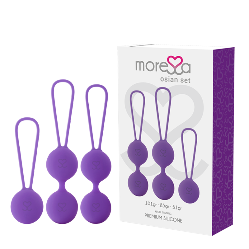 MORESSA - OSIAN SET PREMIUM LILAC SILICONE