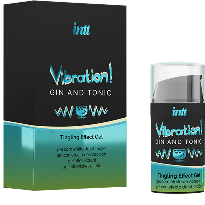 INTT - POWERFUL INTIMATE STIMULANT LIQUID VIBRATOR GEL GIN & TONIC 15ML