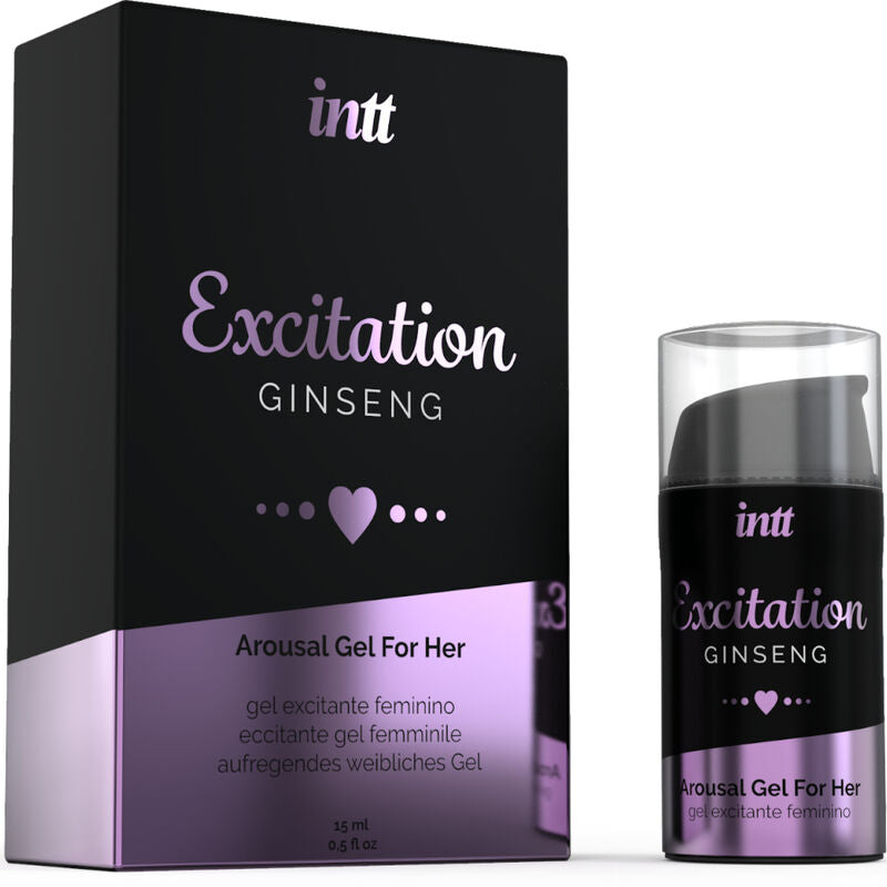 INTT LUBRICANTS - STIMULATING AND EXCITING GEL INTIMATE HEAT ACTIVATOR SEXUAL DESIRE