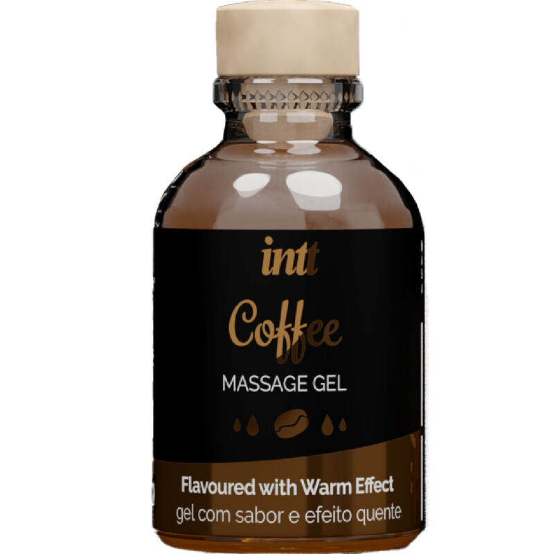 INTT MASSAGE & ORAL SEX - HOT EFFECT COFFEE FLAVOR MASSAGE GEL