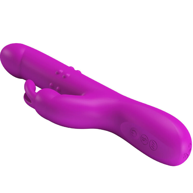 PRETTY LOVE - REESE VIBRATOR WITH PURPLE ROTATION