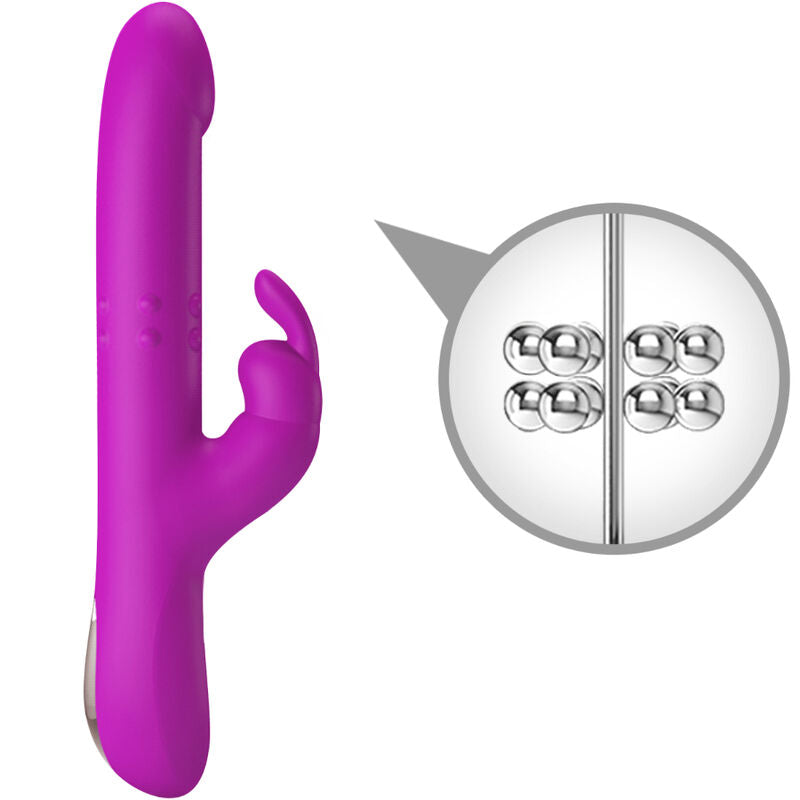 PRETTY LOVE - REESE VIBRATOR WITH PURPLE ROTATION