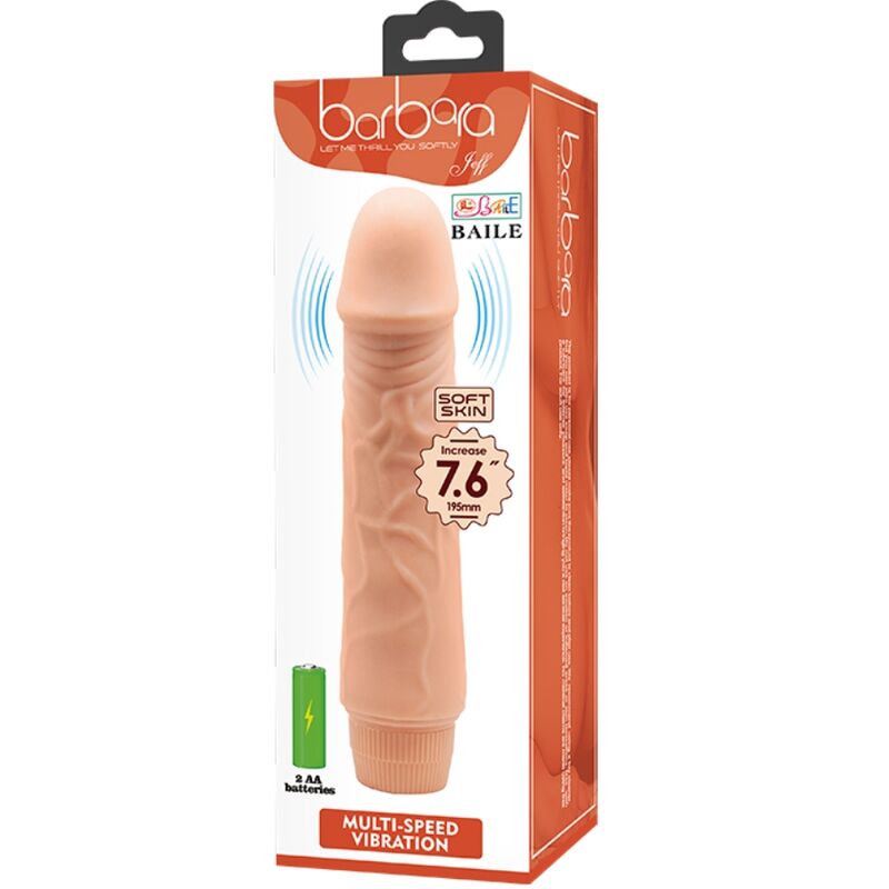 BAILE - BARBARA REALISTIC VIBRATOR 20 CM