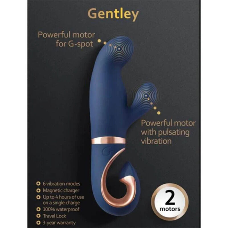 G-VIBE - GENTLEY G-SPOT VIBE CARIBBEAN BLUE