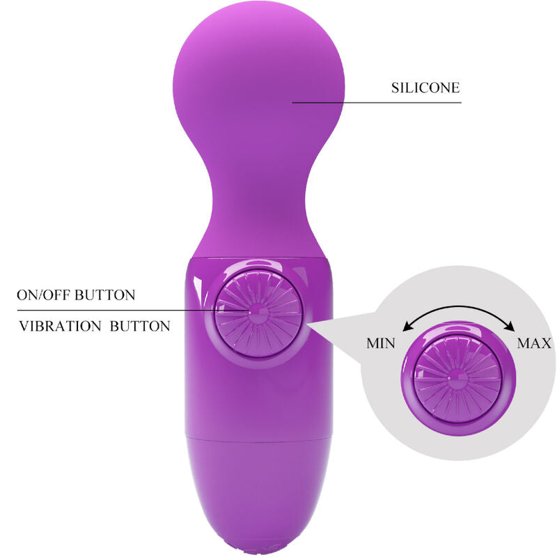 PRETTY LOVE - PURPLE MINI PERSONAL MASSAGER